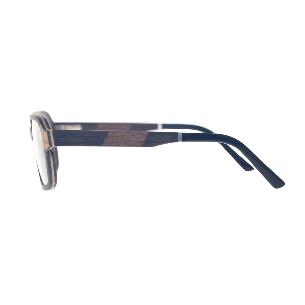 Pecos - Gafas de madera con filtro de luz azul