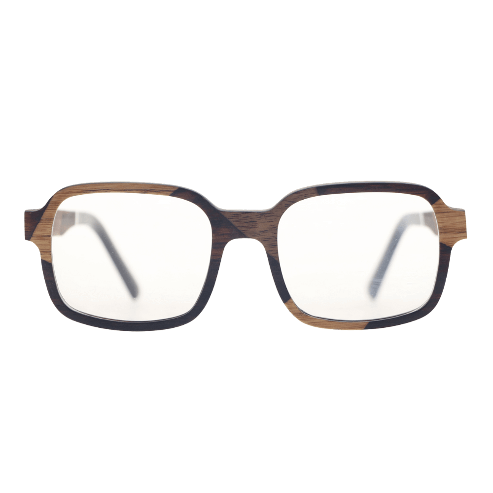 Pecos - Gafas de madera con filtro de luz azul