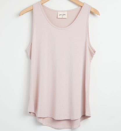 Tank Top & Bottoms Bamboo Viscose Loungewear (Set of 2)