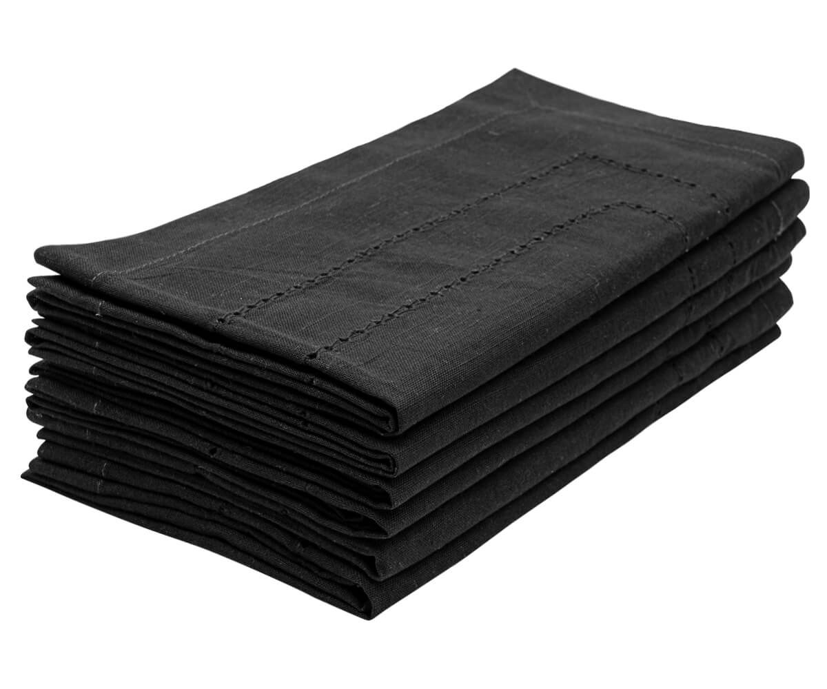 Servilletas de tela para banquetes de boda: marfil, rojo, azul, negro, azul marino, verde