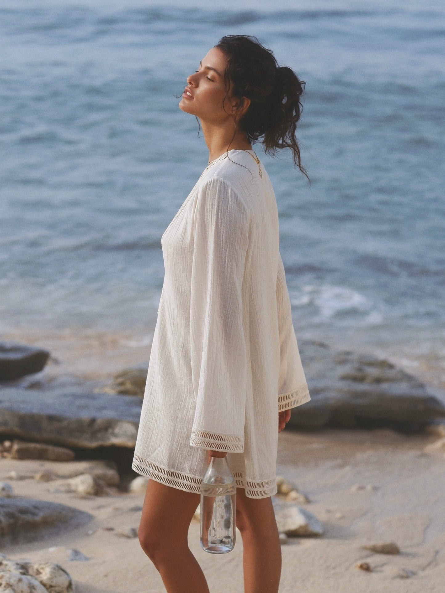 Vestido Positano - Natural