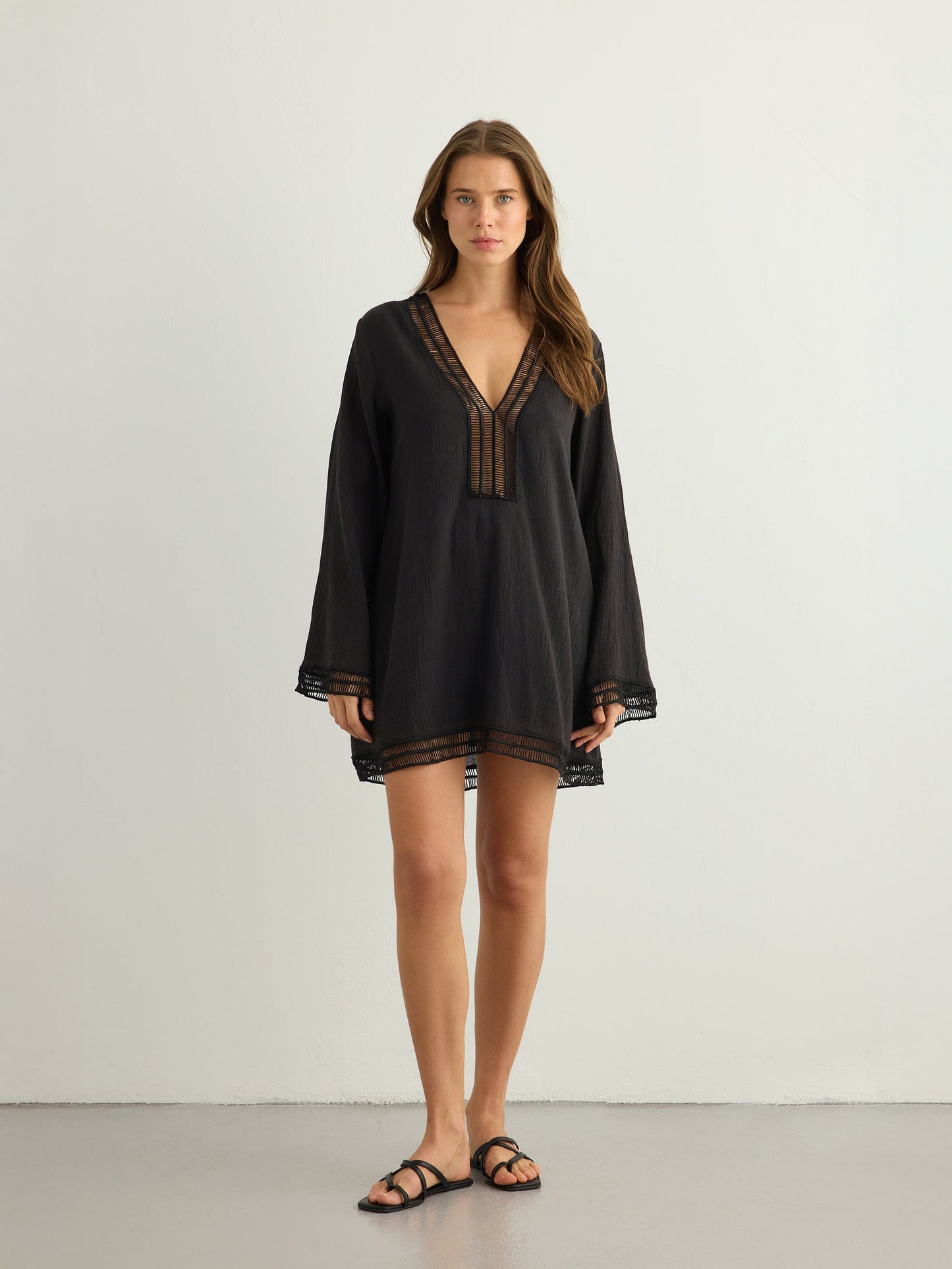 Vestido Positano - Negro