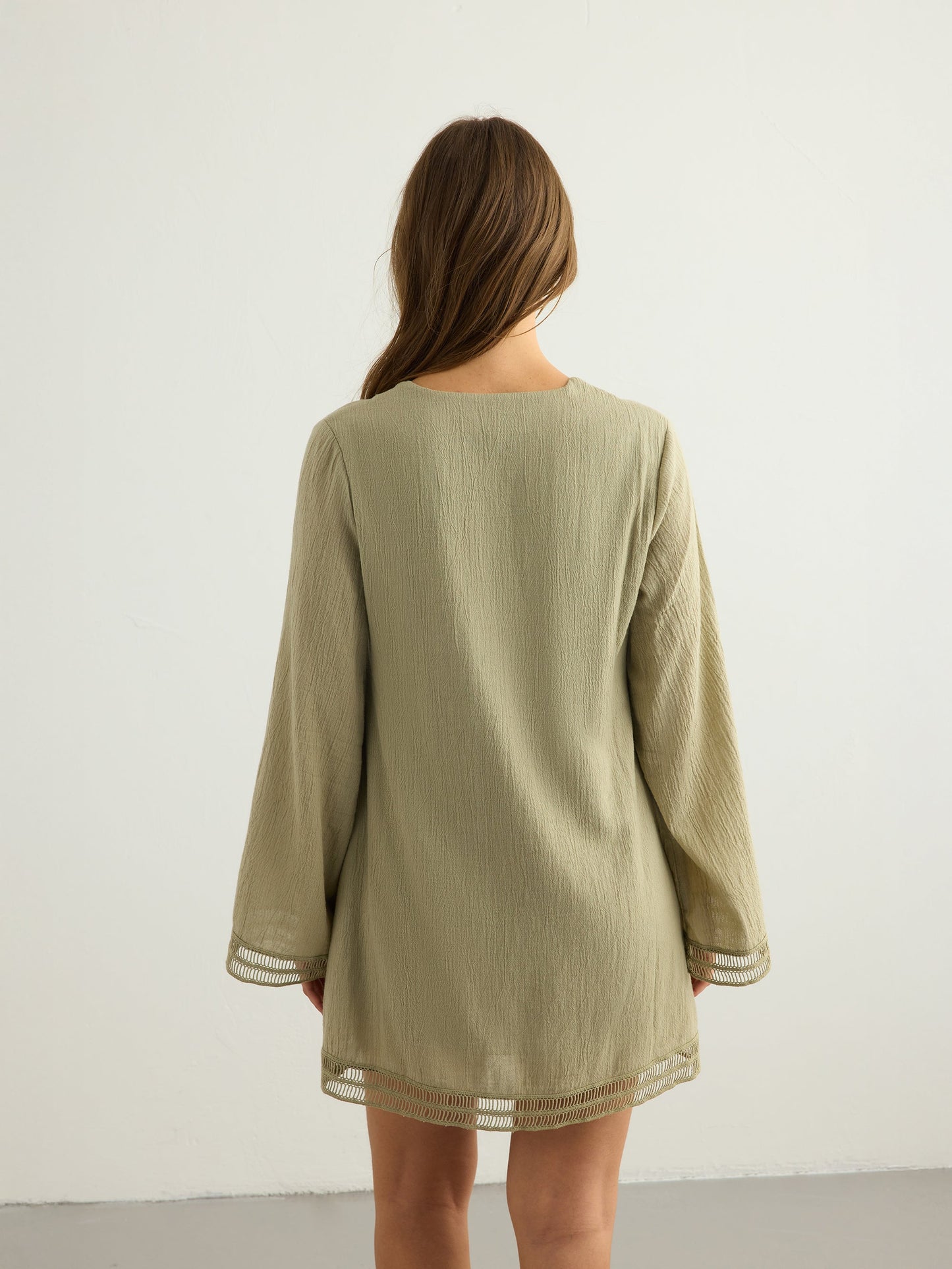Vestido Positano - Verde caqui
