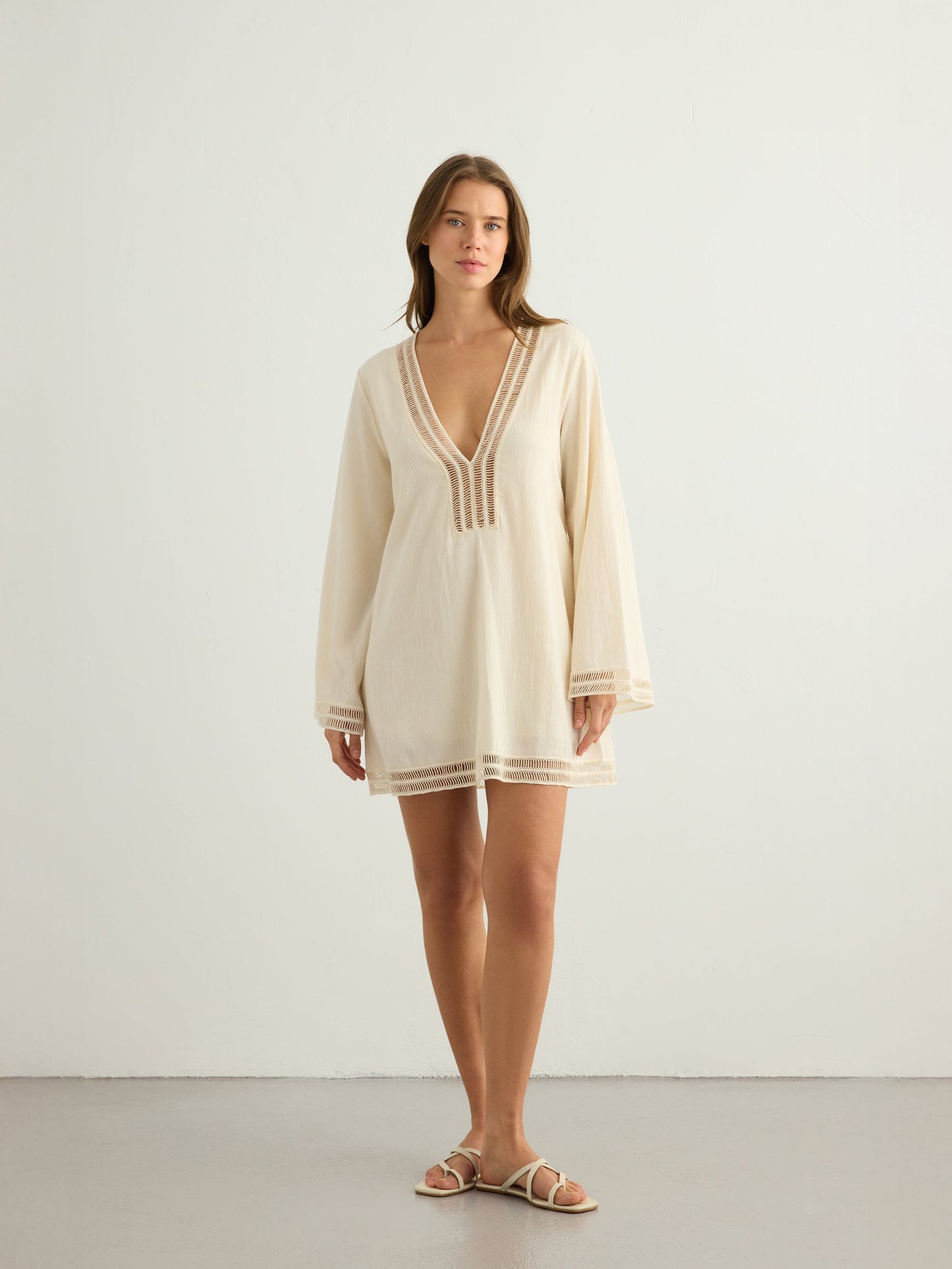 Vestido Positano - Natural