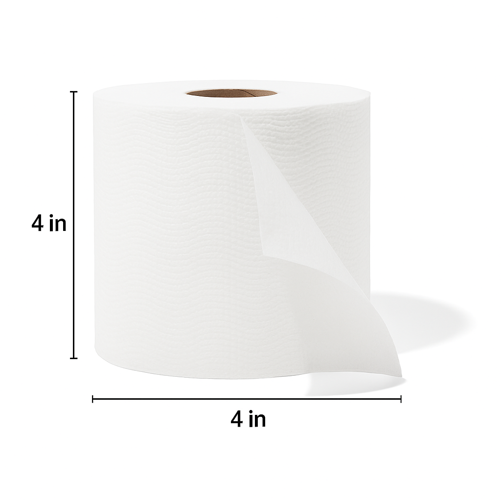 Bamboo Toilet Paper, 48 Rolls – 2-Ply, 1000 Sheets, Bulk for Business, Commercial & Schools