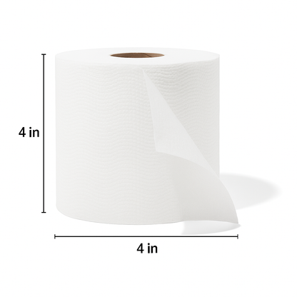 Bamboo Toilet Paper, 48 Rolls – 2-Ply, 1000 Sheets, Bulk for Business, Commercial & Schools