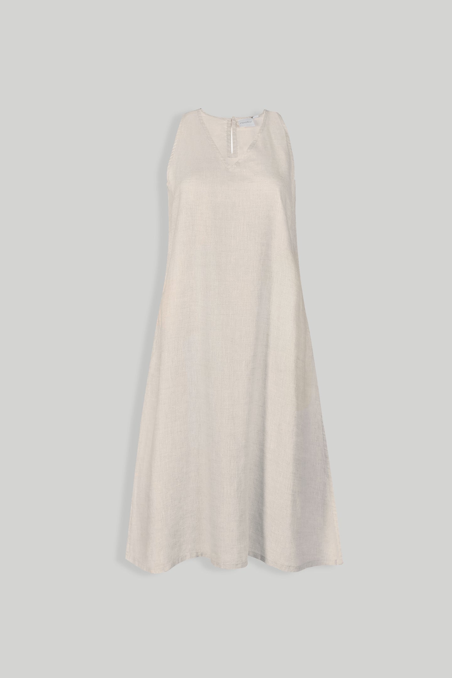 Vestido Reading Tea Leaves en color crudo