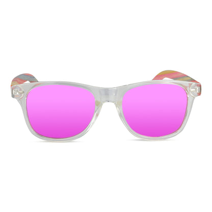 Gafas de sol de madera de bambú Fruitloops