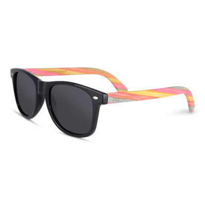 Gafas de sol de madera de bambú Fruitloops