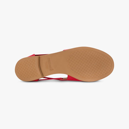 Imperial Red Peep Toes