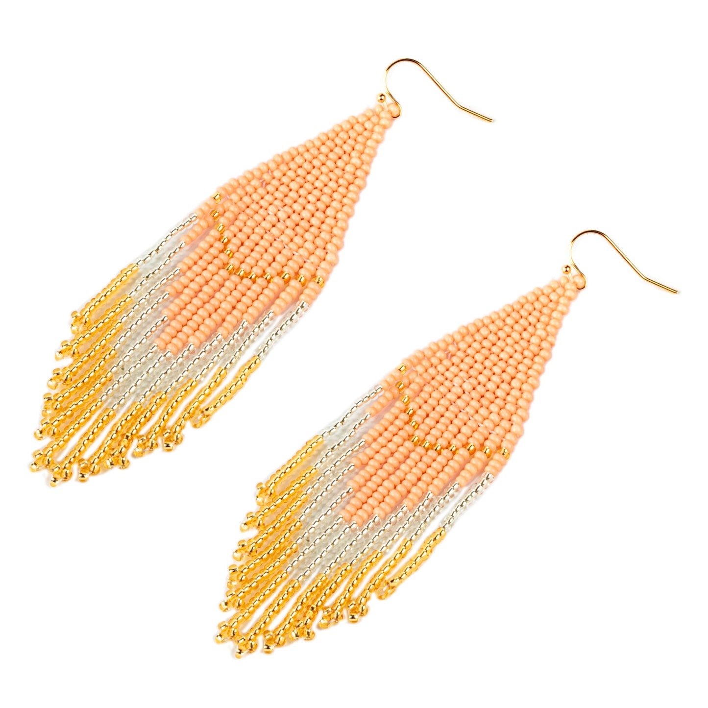 Pendientes Embera Oro Rosa