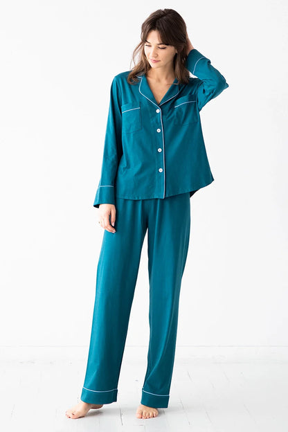 Pijama clásico SALUA en algodón Pima
