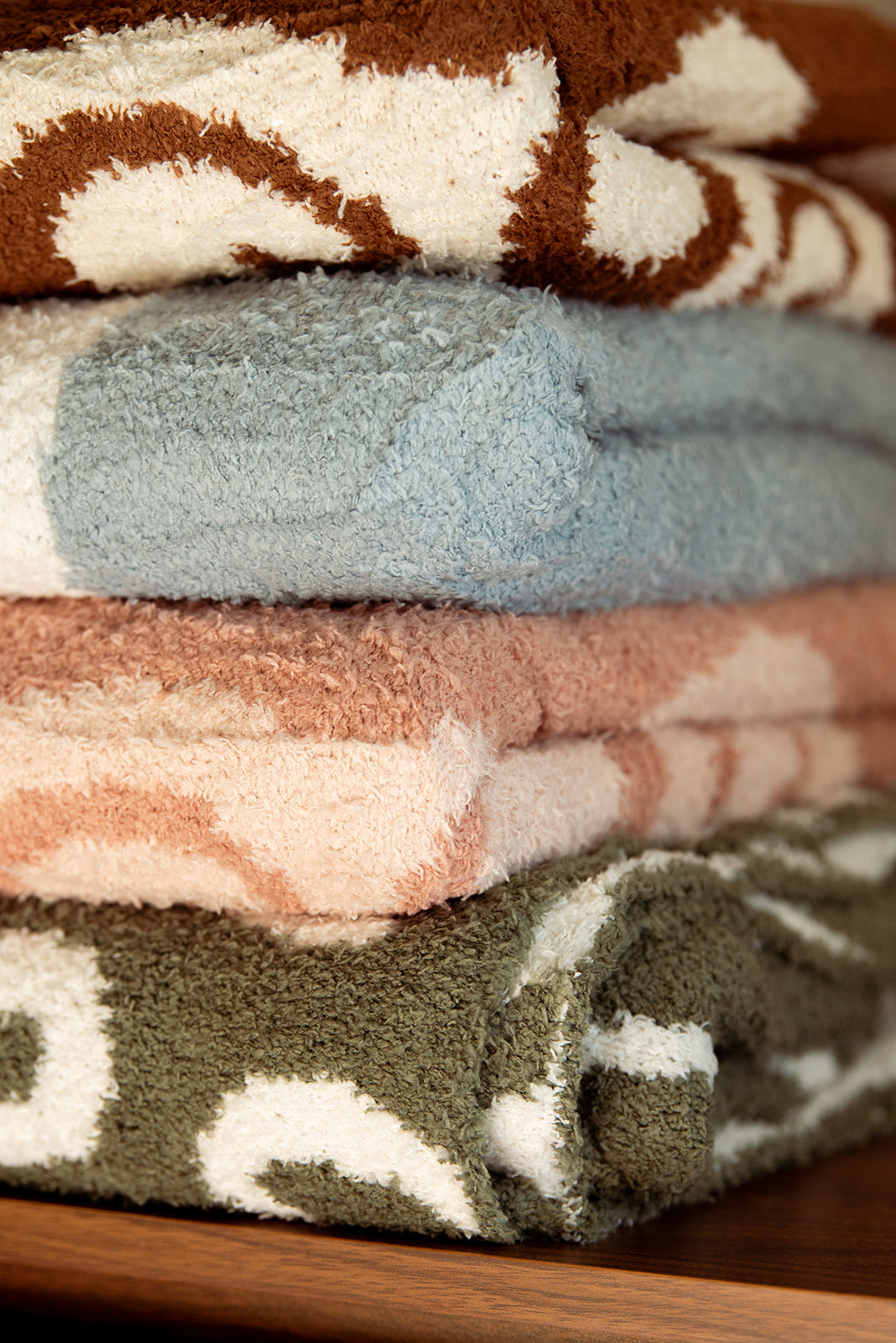 Manta de peluche Laguna - Marina