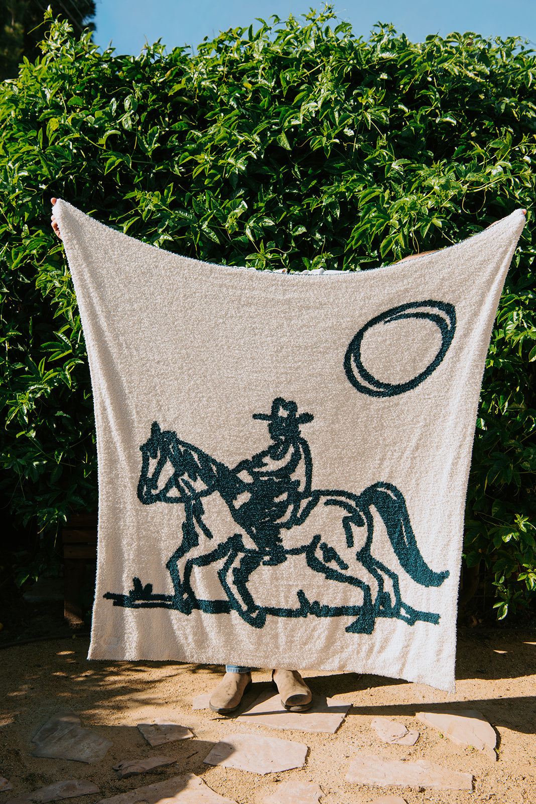 Manta de peluche Drifter - Azul Malibú