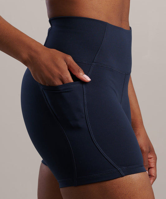 Pantalón corto de ciclista de 5 pulgadas con bolsillos