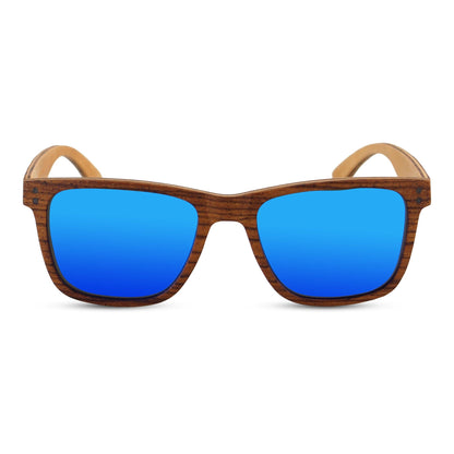 Ziggy Zebrawood Wayfinder Sunglasses | Polarized