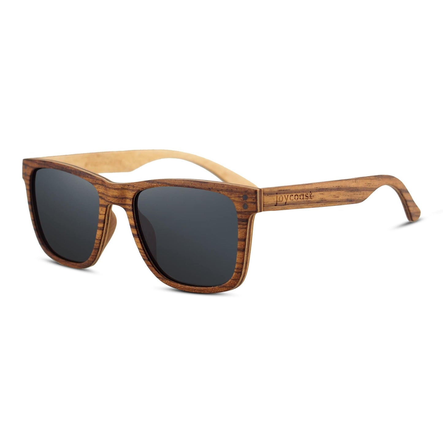 Ziggy Zebrawood Wayfinder Sunglasses | Polarized