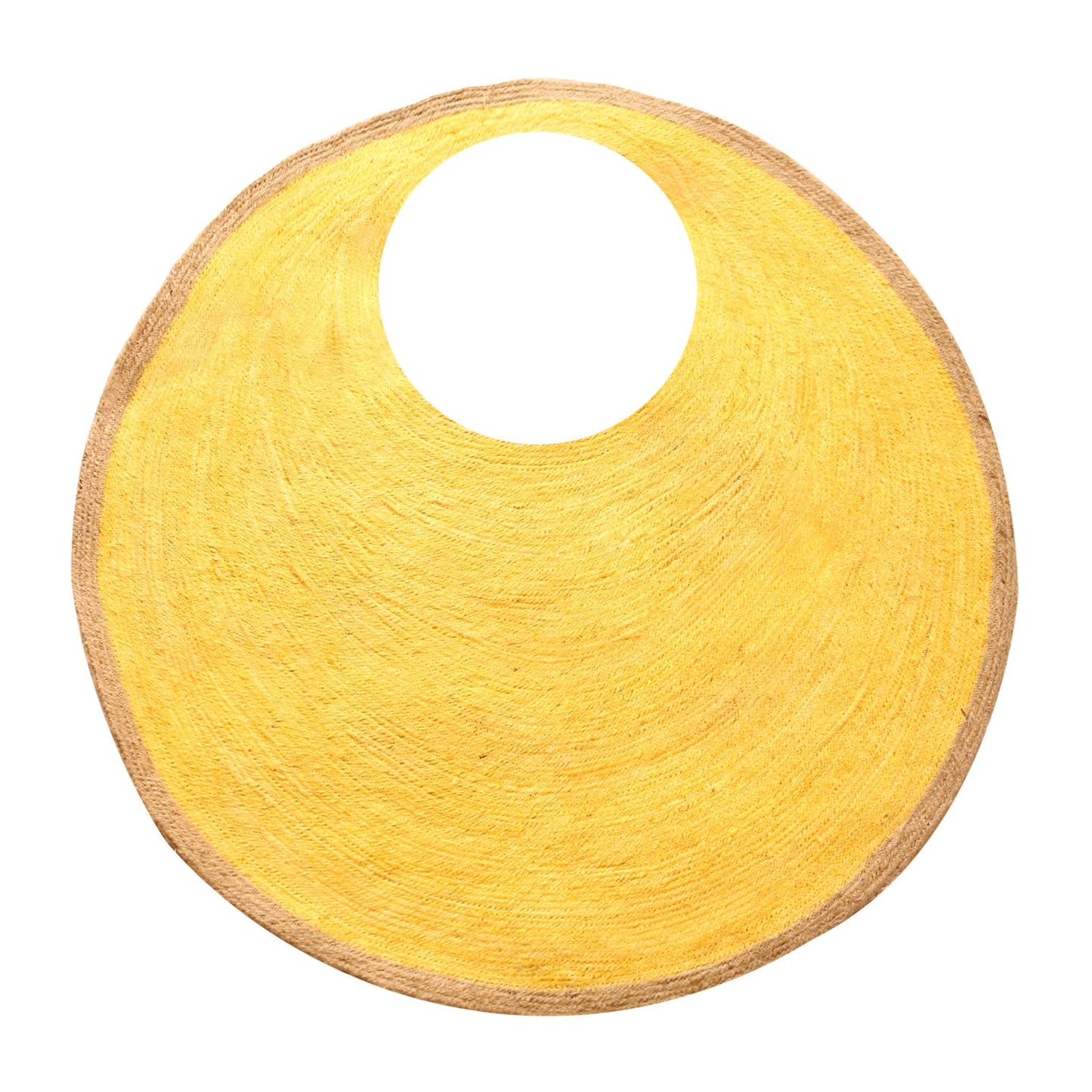Bolsa de yute SOLO Citroën en amarillo limón