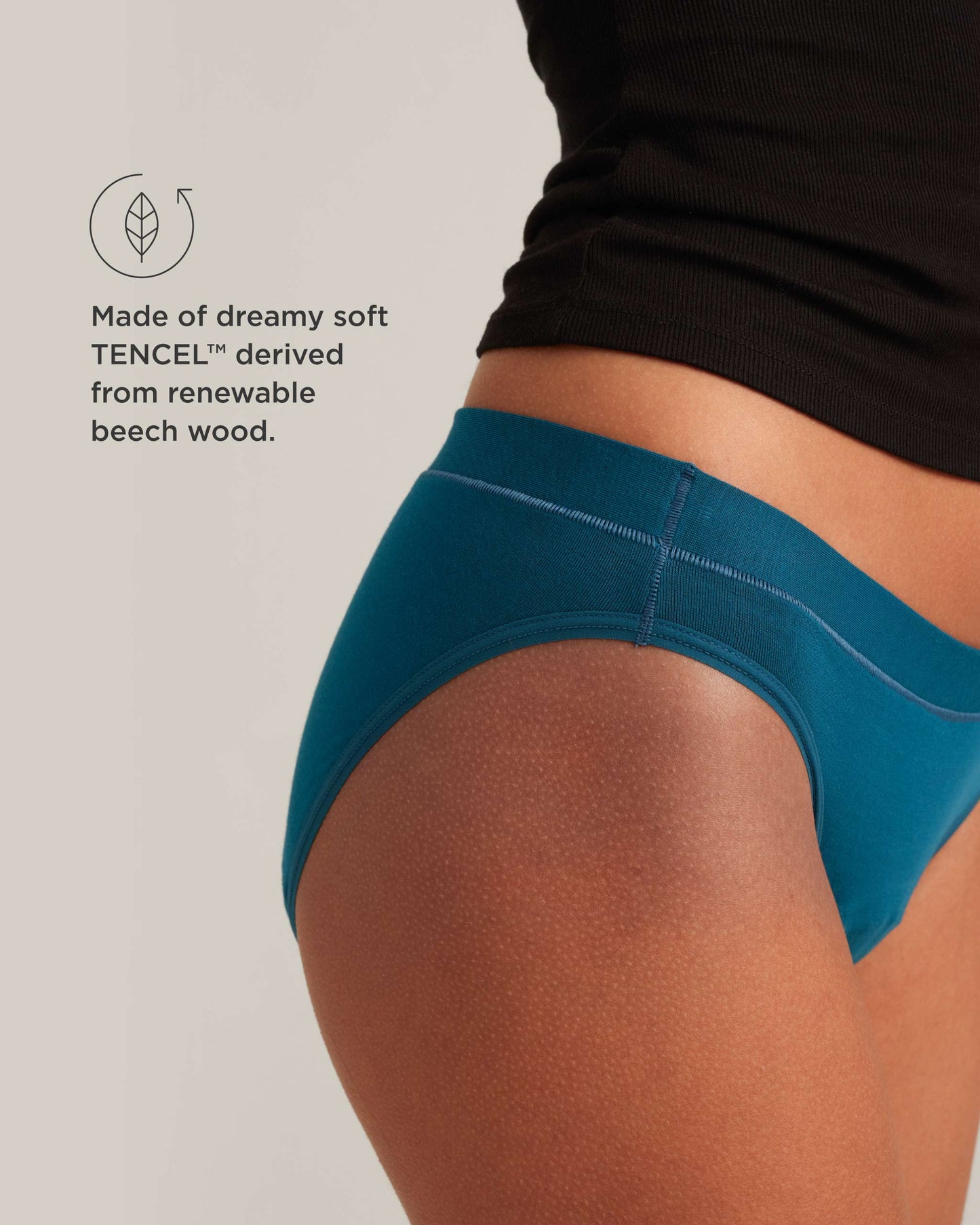 Bikini cómodo a prueba de fugas