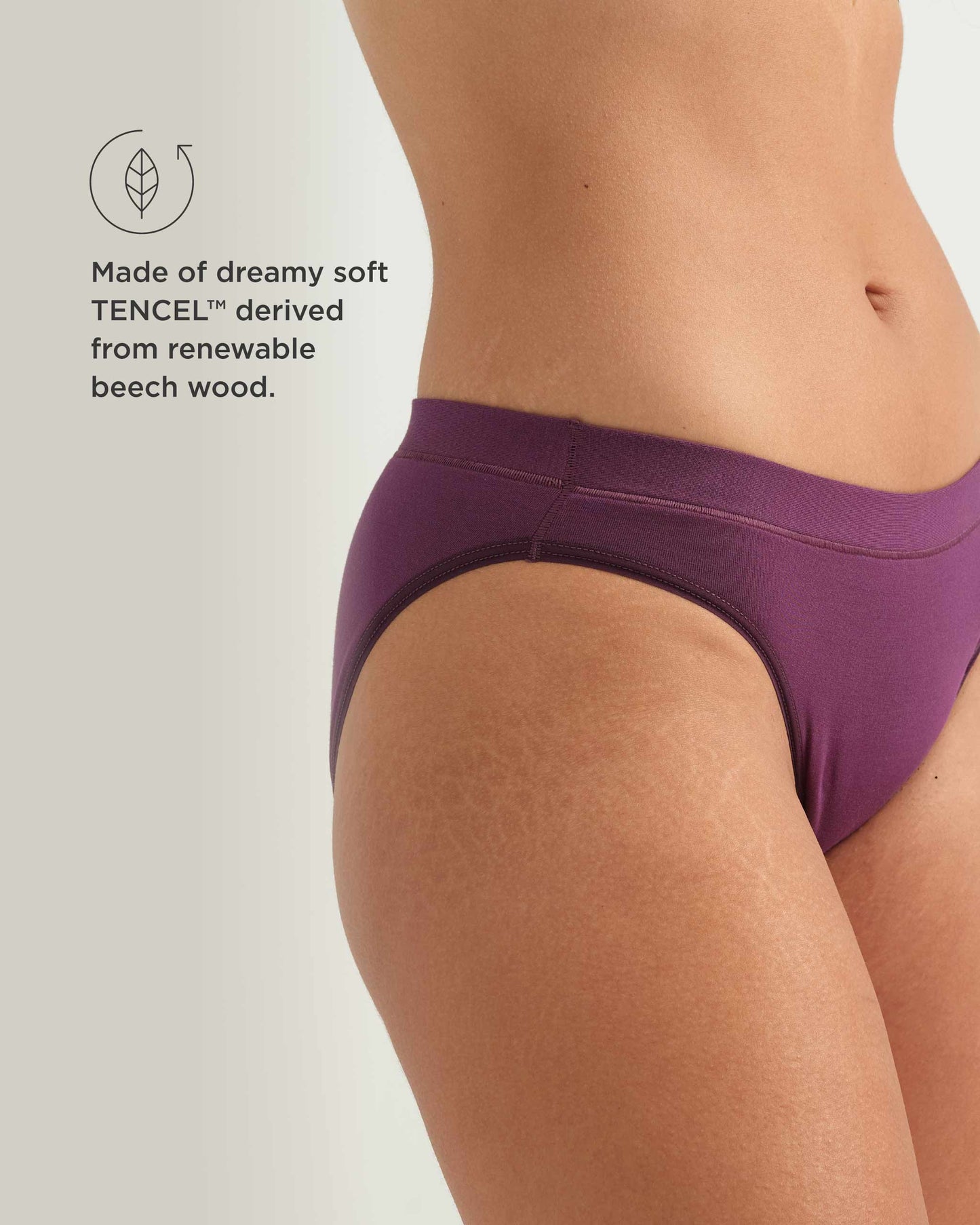 Bikini cómodo a prueba de fugas