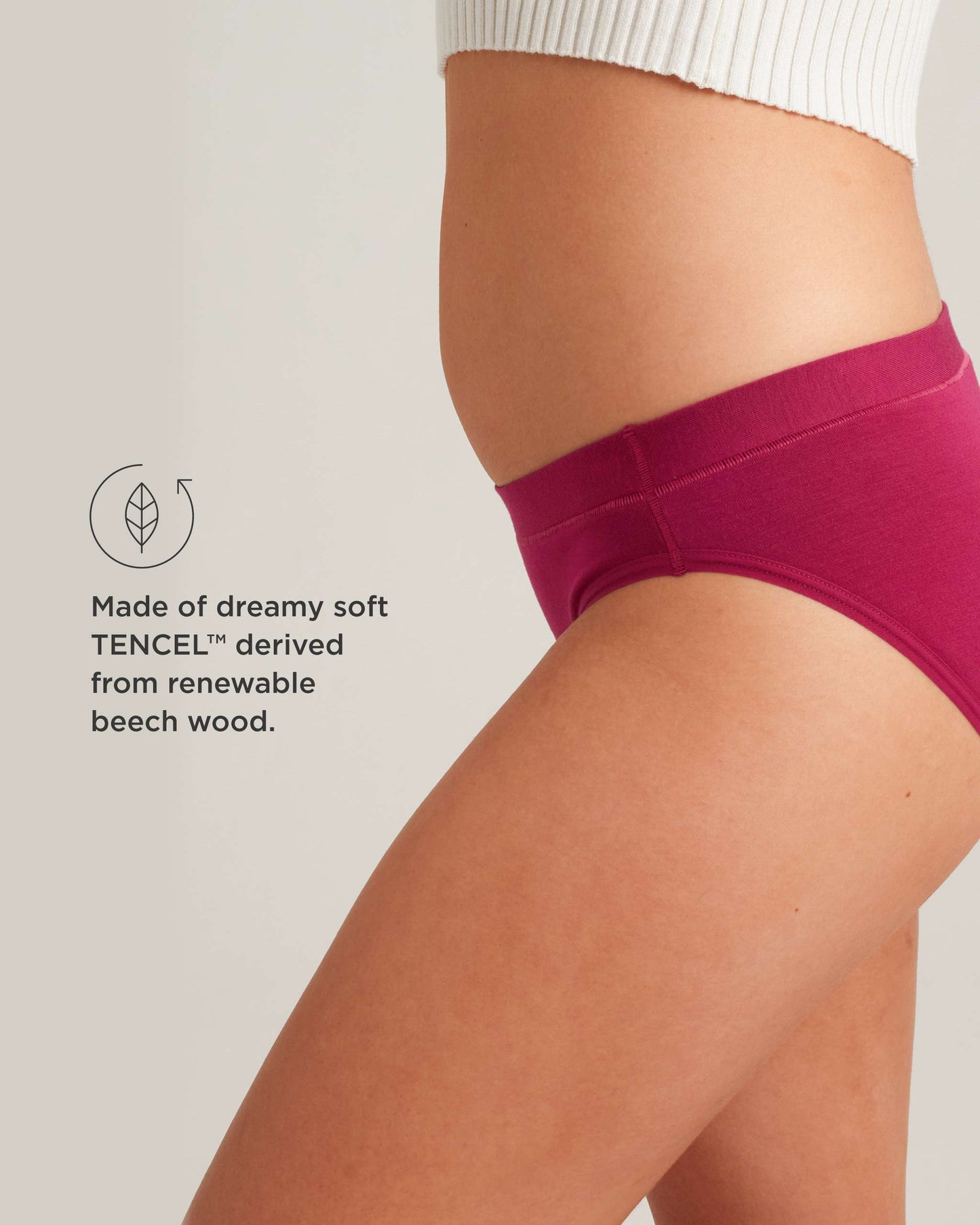 Bikini cómodo a prueba de fugas