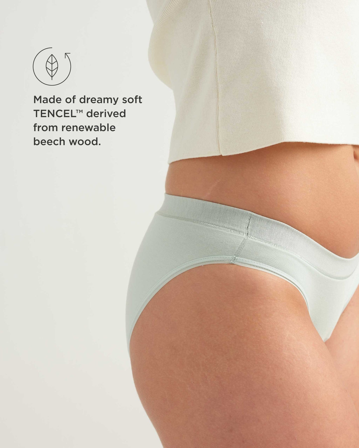 Bikini cómodo a prueba de fugas