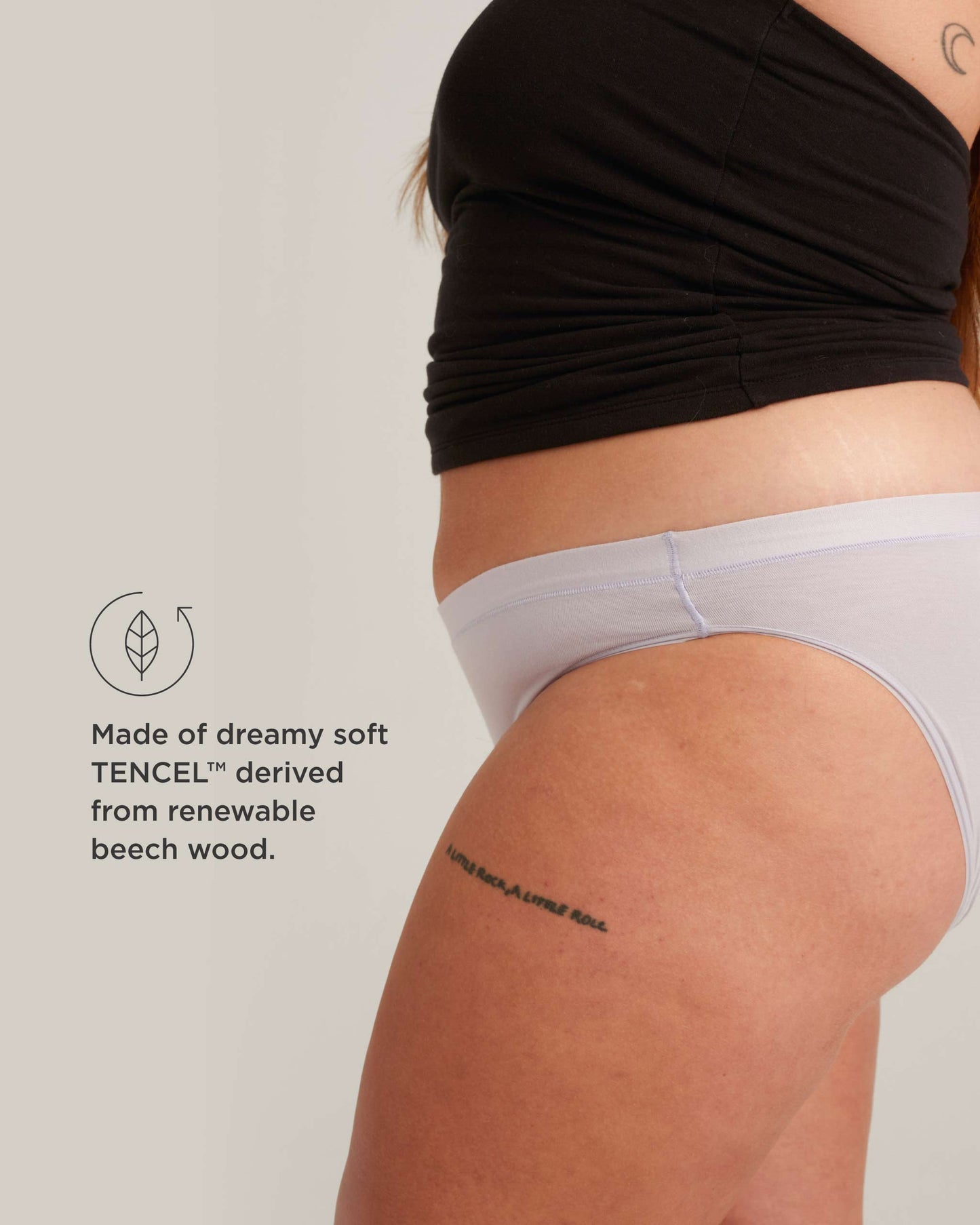 Bikini cómodo a prueba de fugas