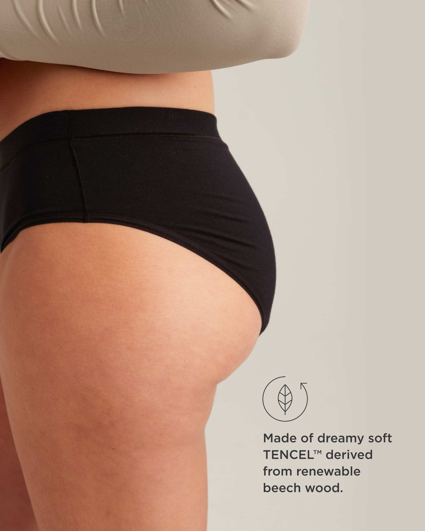 Braguita cómoda a prueba de fugas