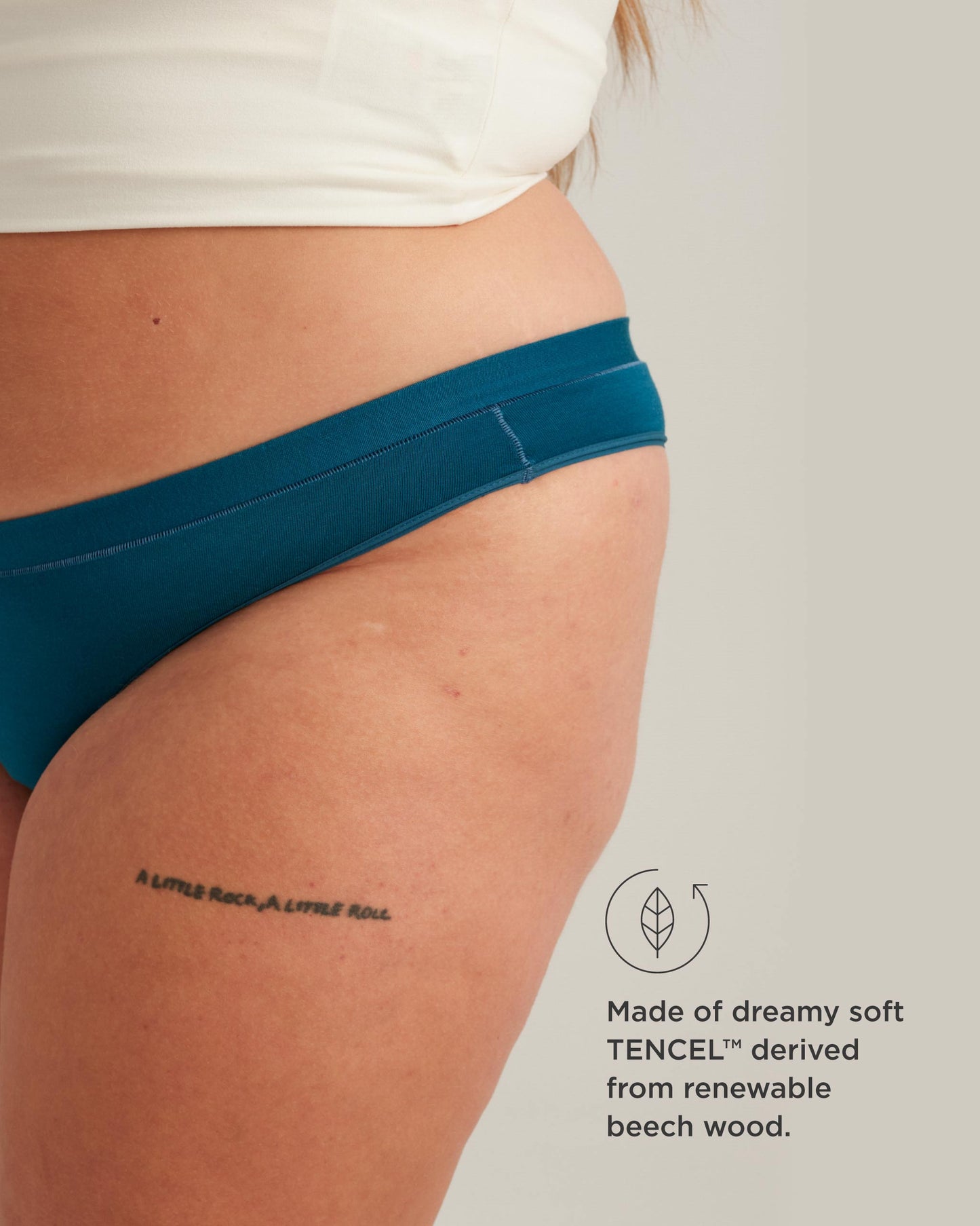 Tanga cómoda a prueba de fugas