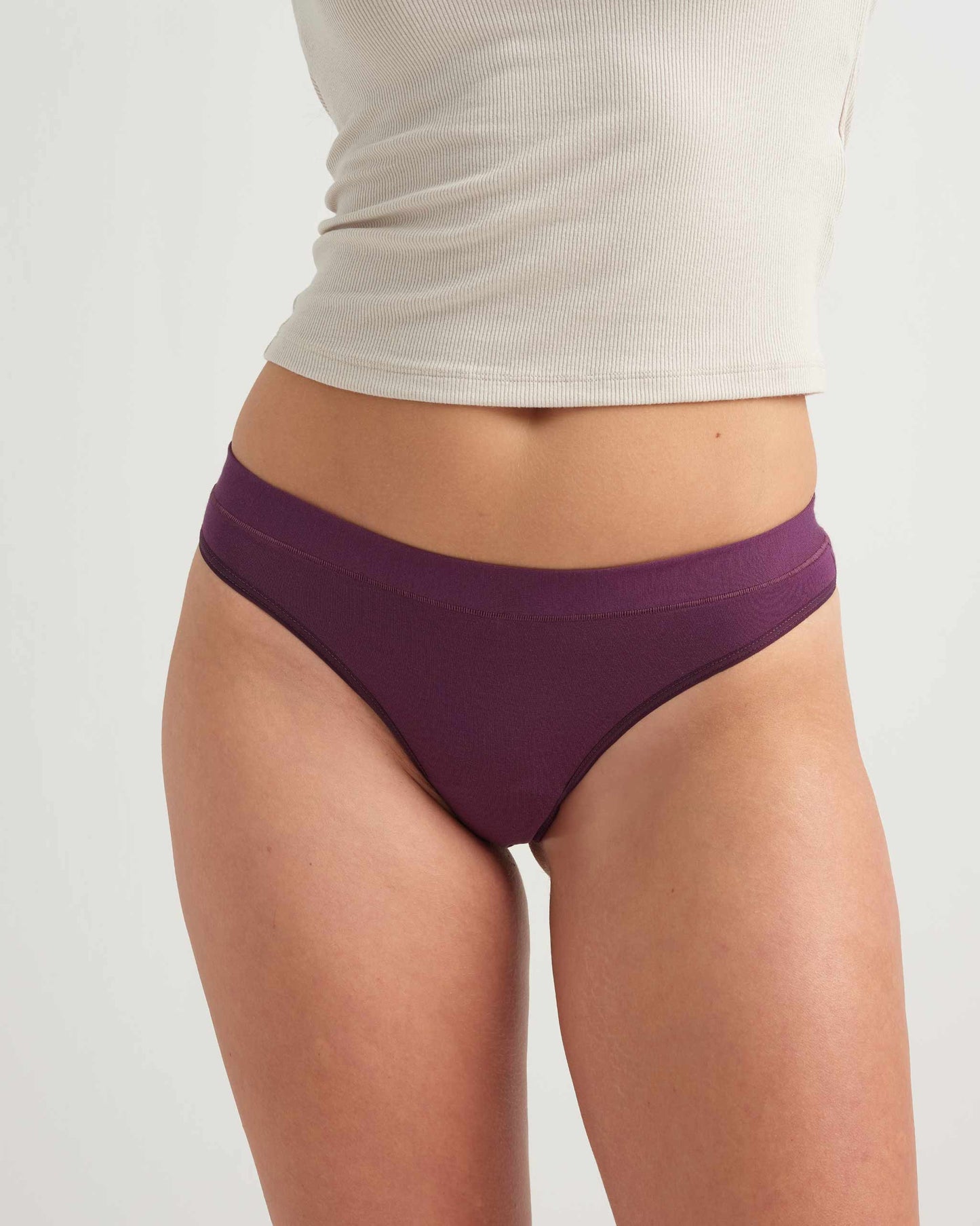 Tanga cómoda a prueba de fugas