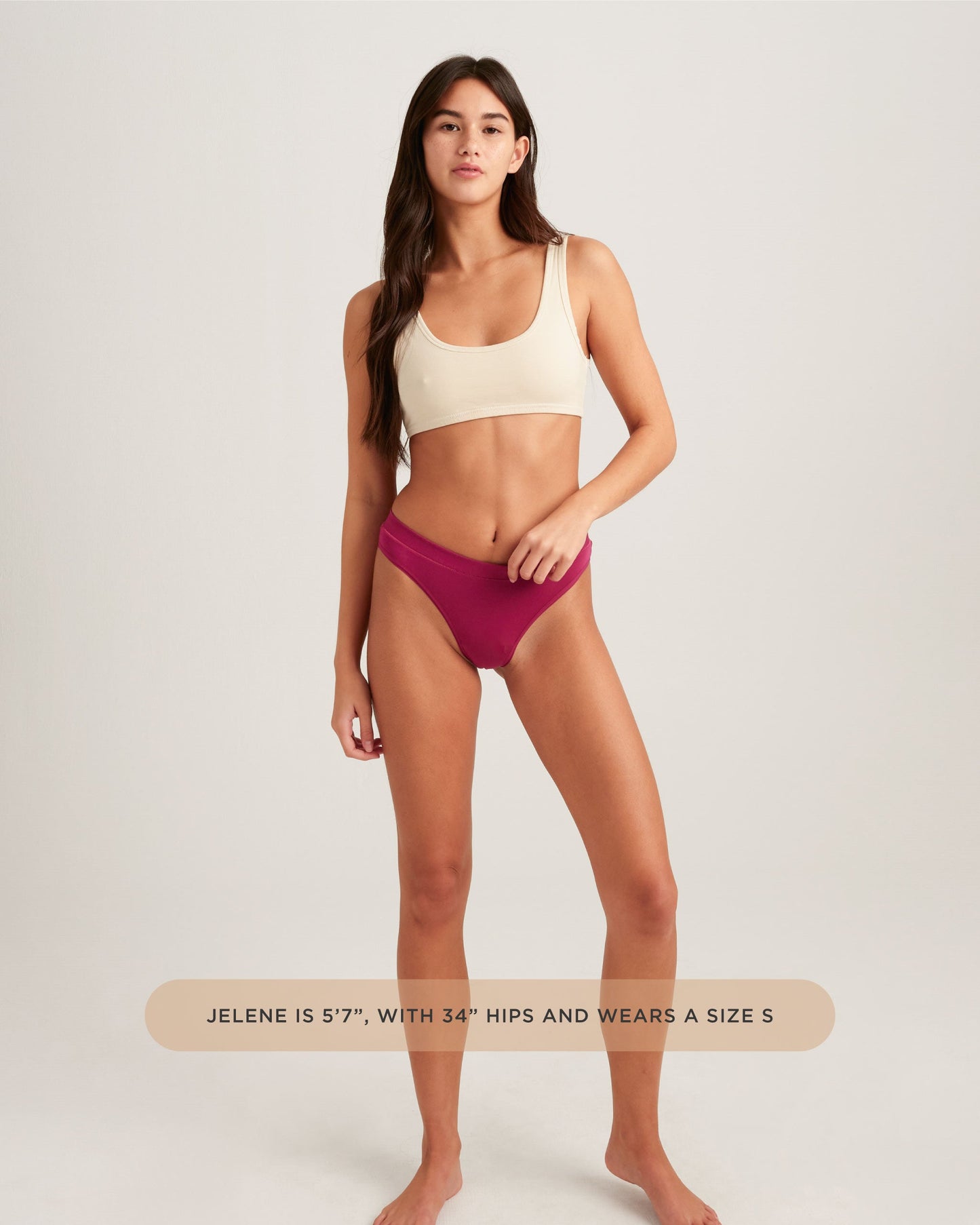 Tanga cómoda a prueba de fugas