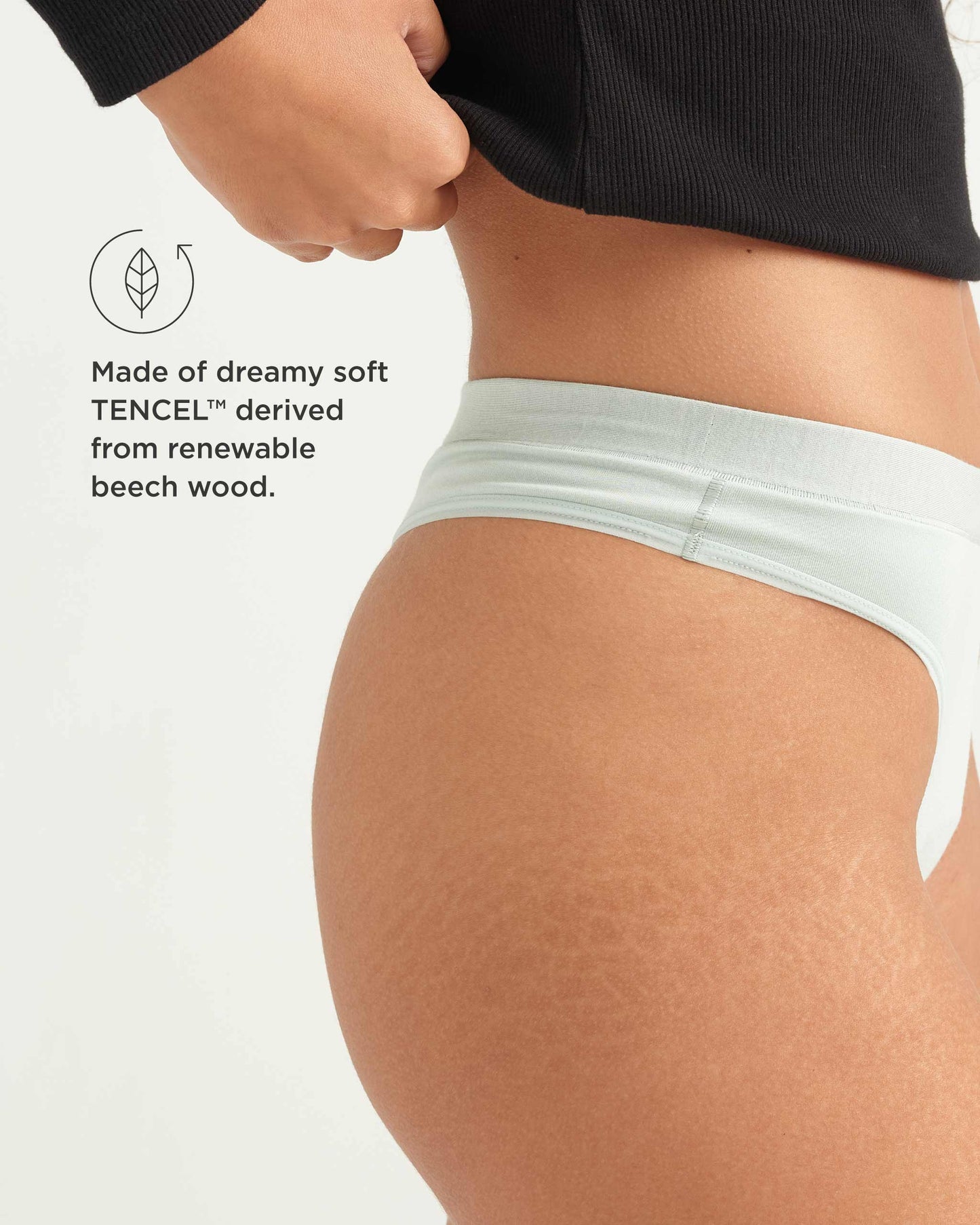 Tanga cómoda a prueba de fugas