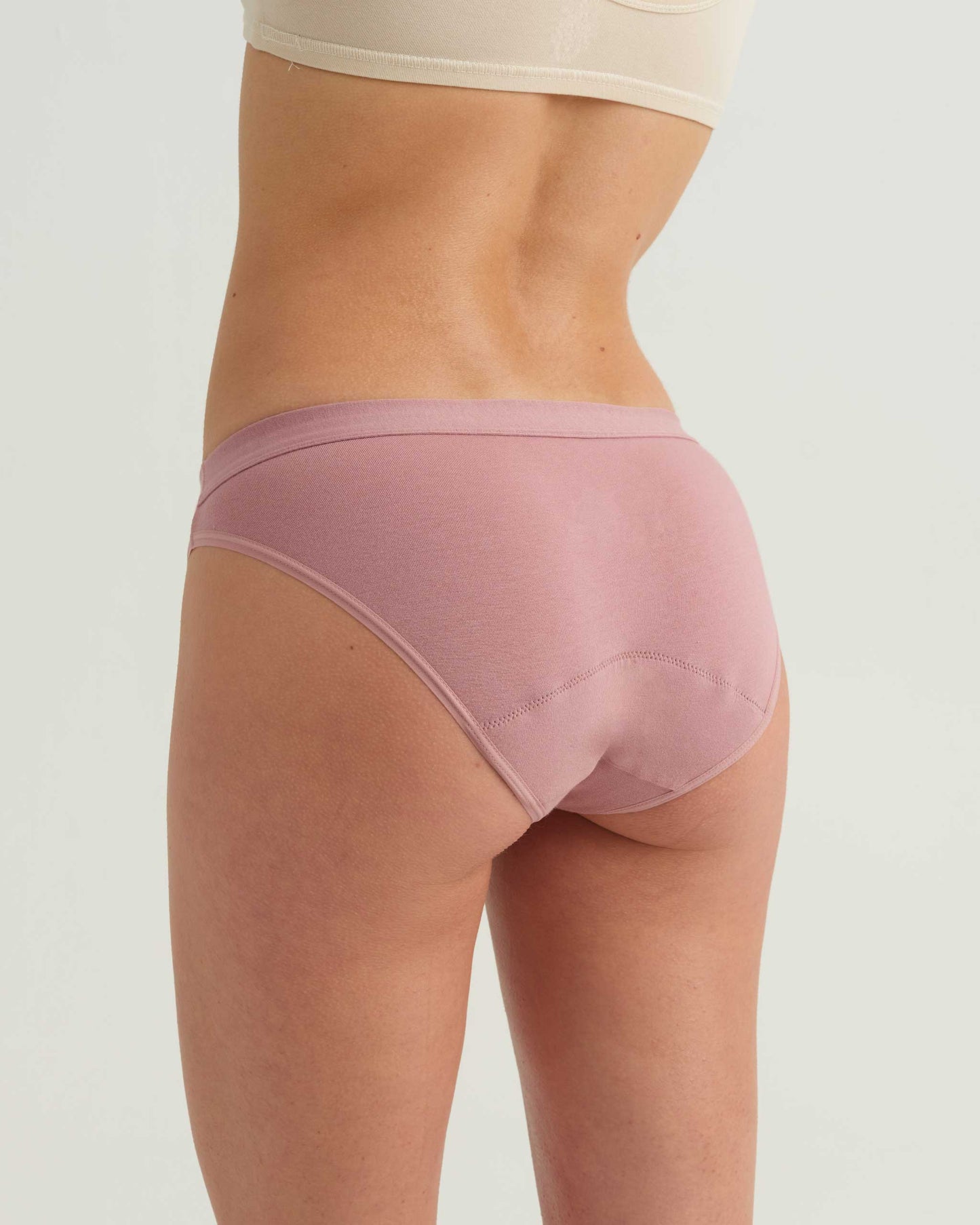 Bikini de algodón a prueba de fugas