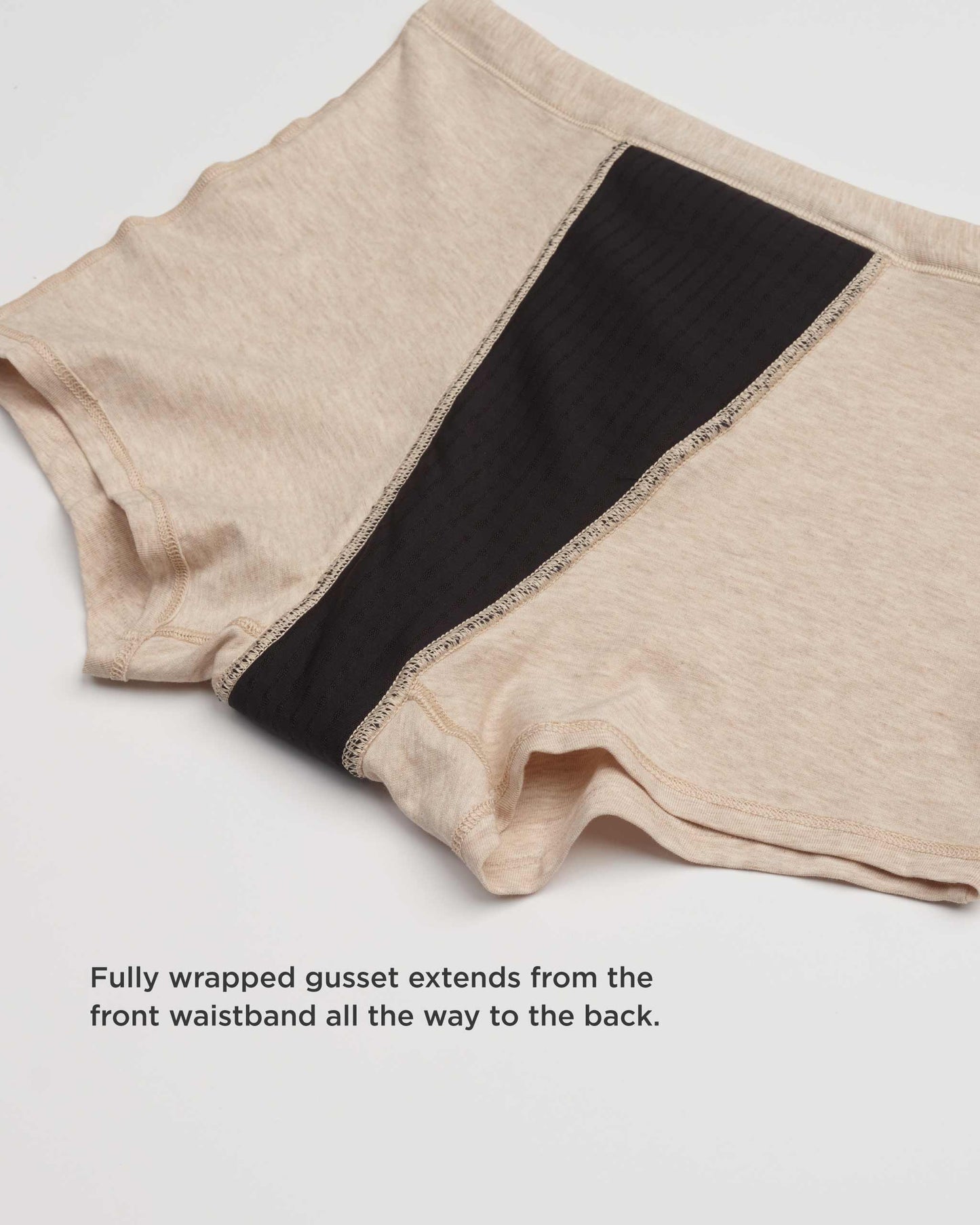 Pantalón corto de dormir de algodón a prueba de fugas