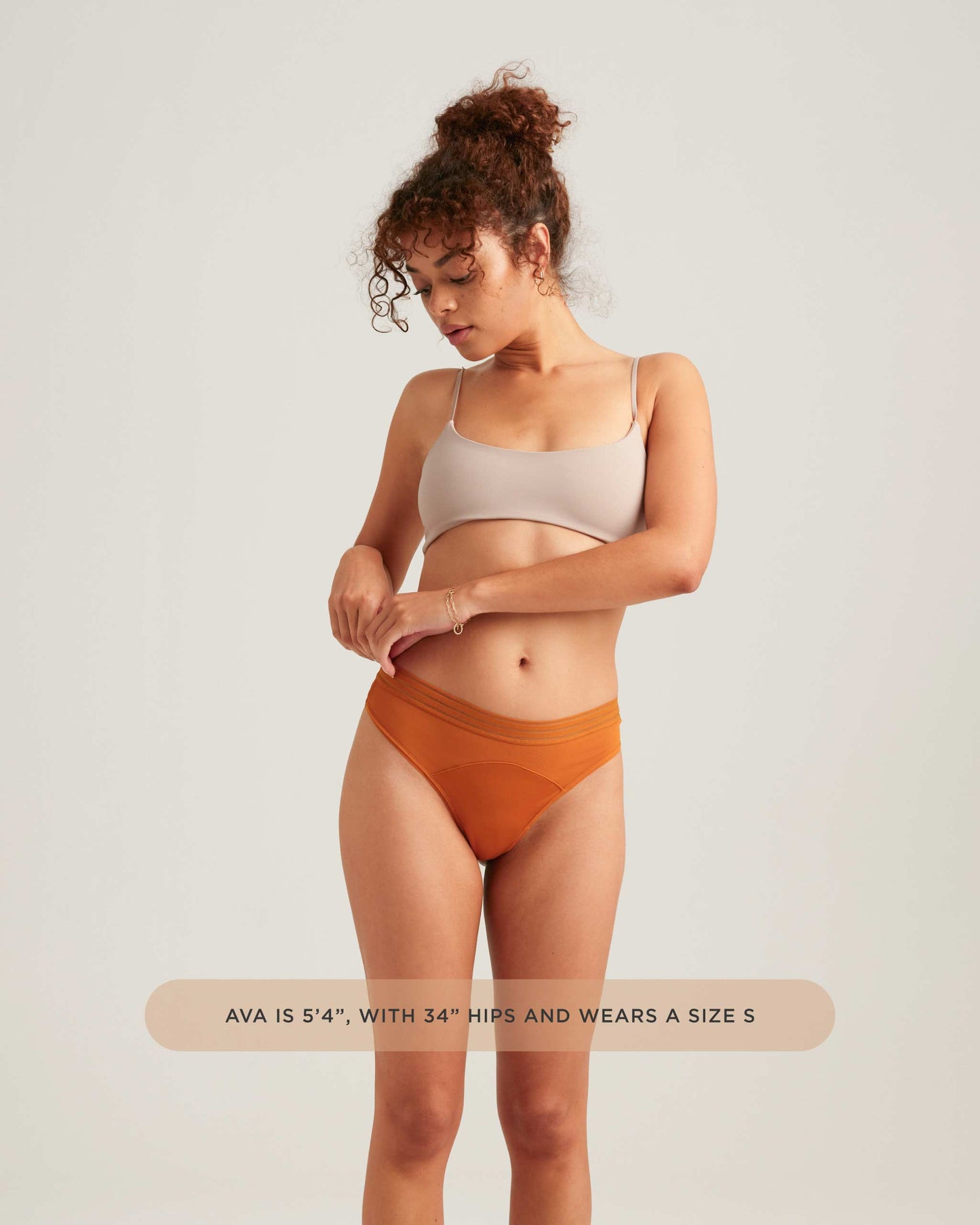 Tanga de malla a prueba de fugas