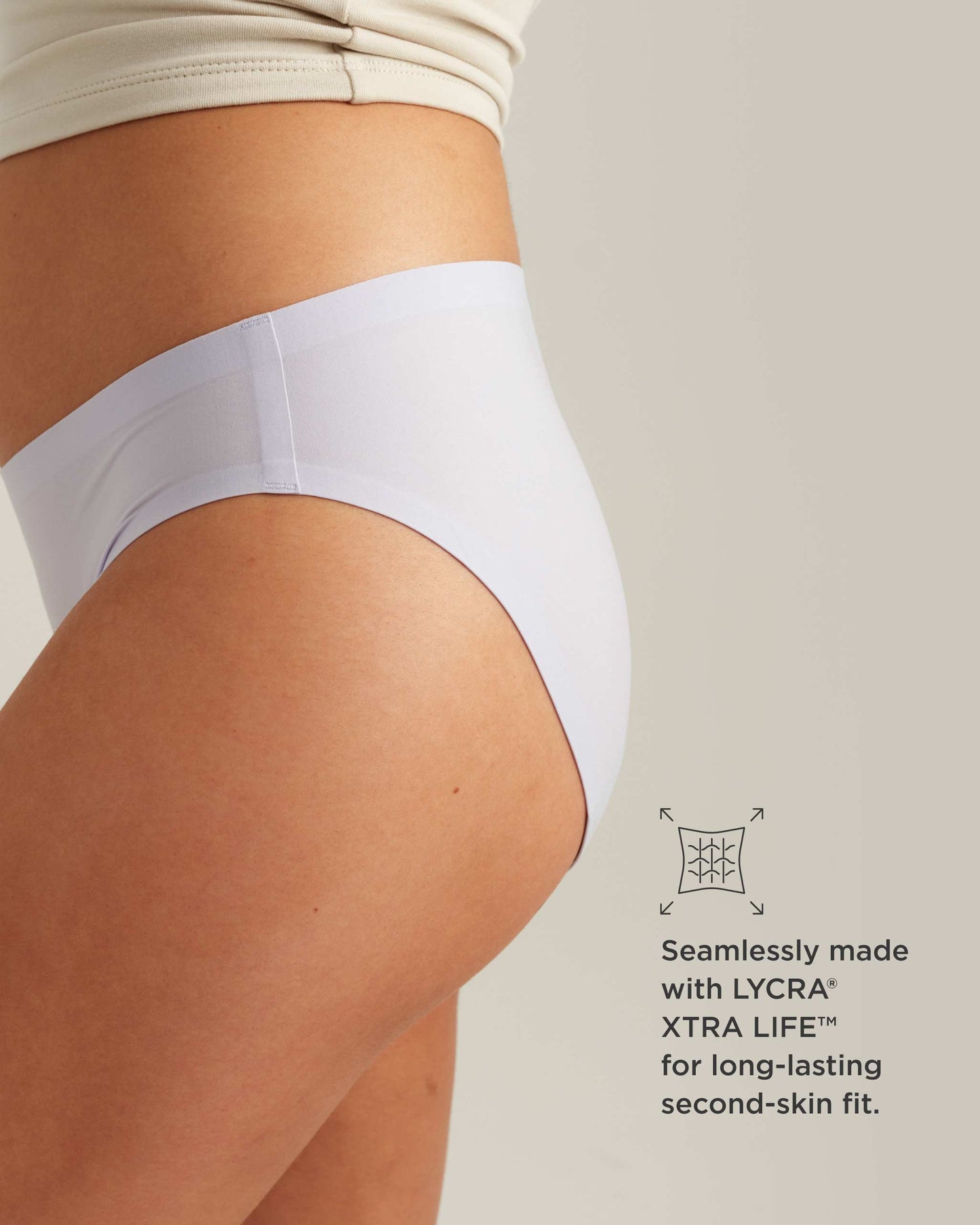 Bikini sin costuras a prueba de fugas