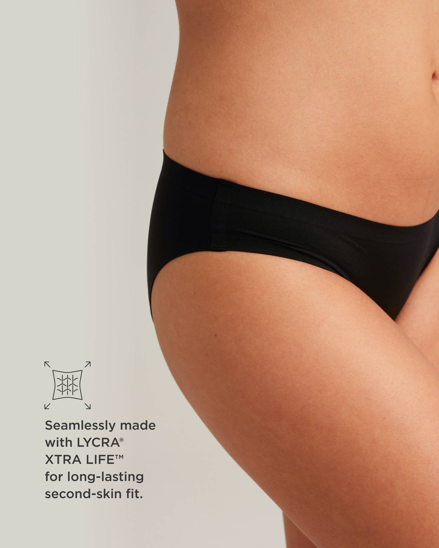 Bikini sin costuras a prueba de fugas
