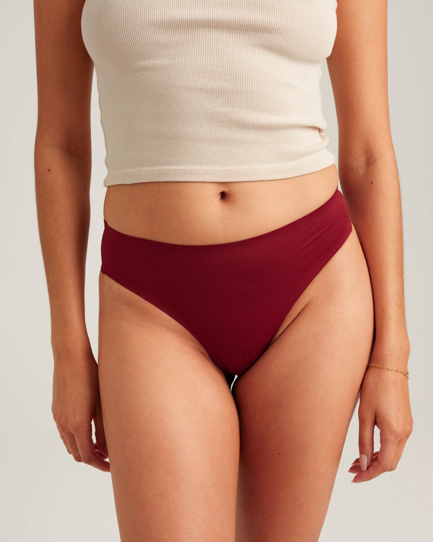 Tanga sin costuras a prueba de fugas