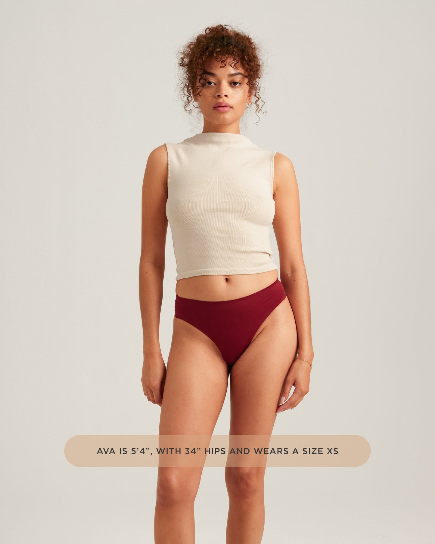 Tanga sin costuras a prueba de fugas