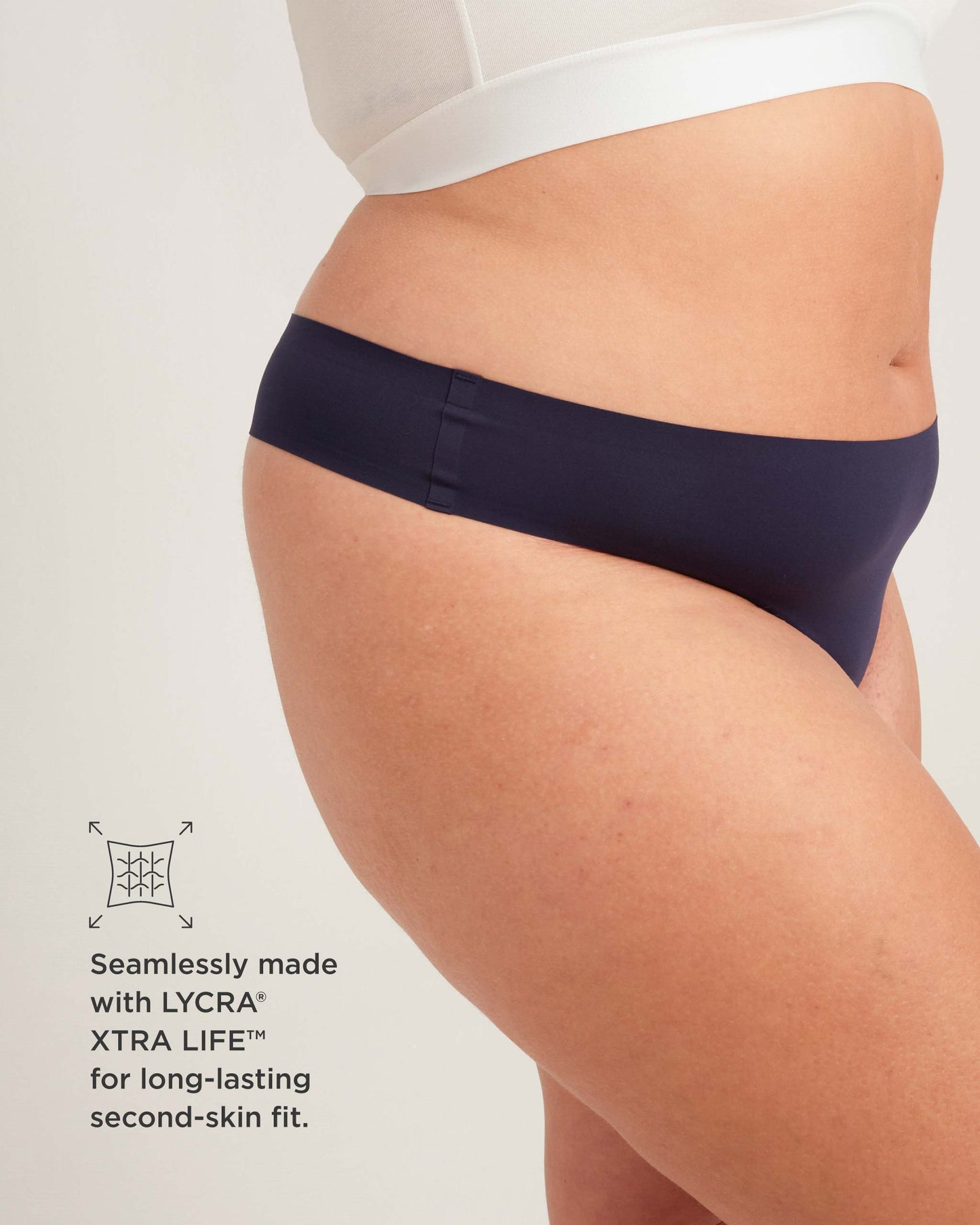 Tanga sin costuras a prueba de fugas