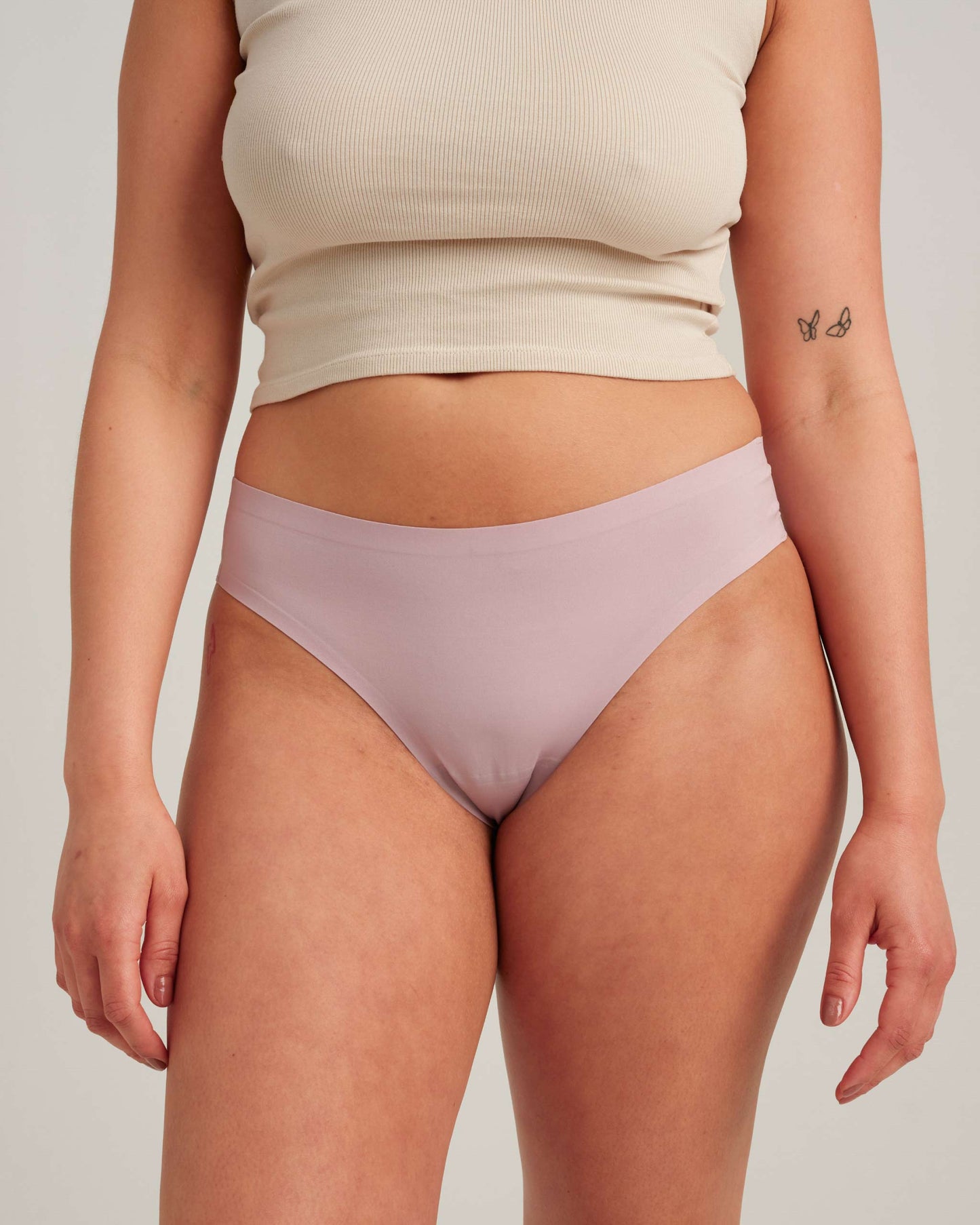 Tanga sin costuras a prueba de fugas