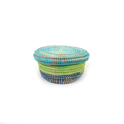 Modern Storage Basket Set - Coastal Blues