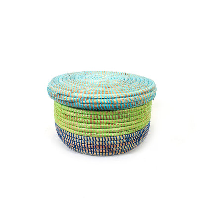 Modern Storage Basket Set - Coastal Blues