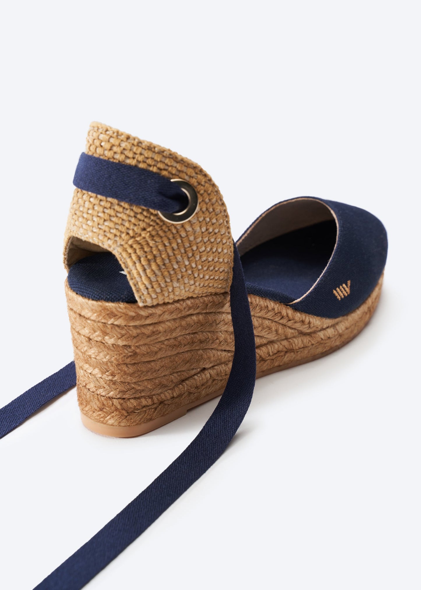 Alpargatas de lona con cuña Sagaro