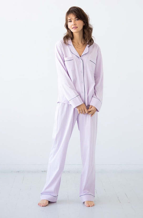 Pijama clásico SALUA en algodón Pima