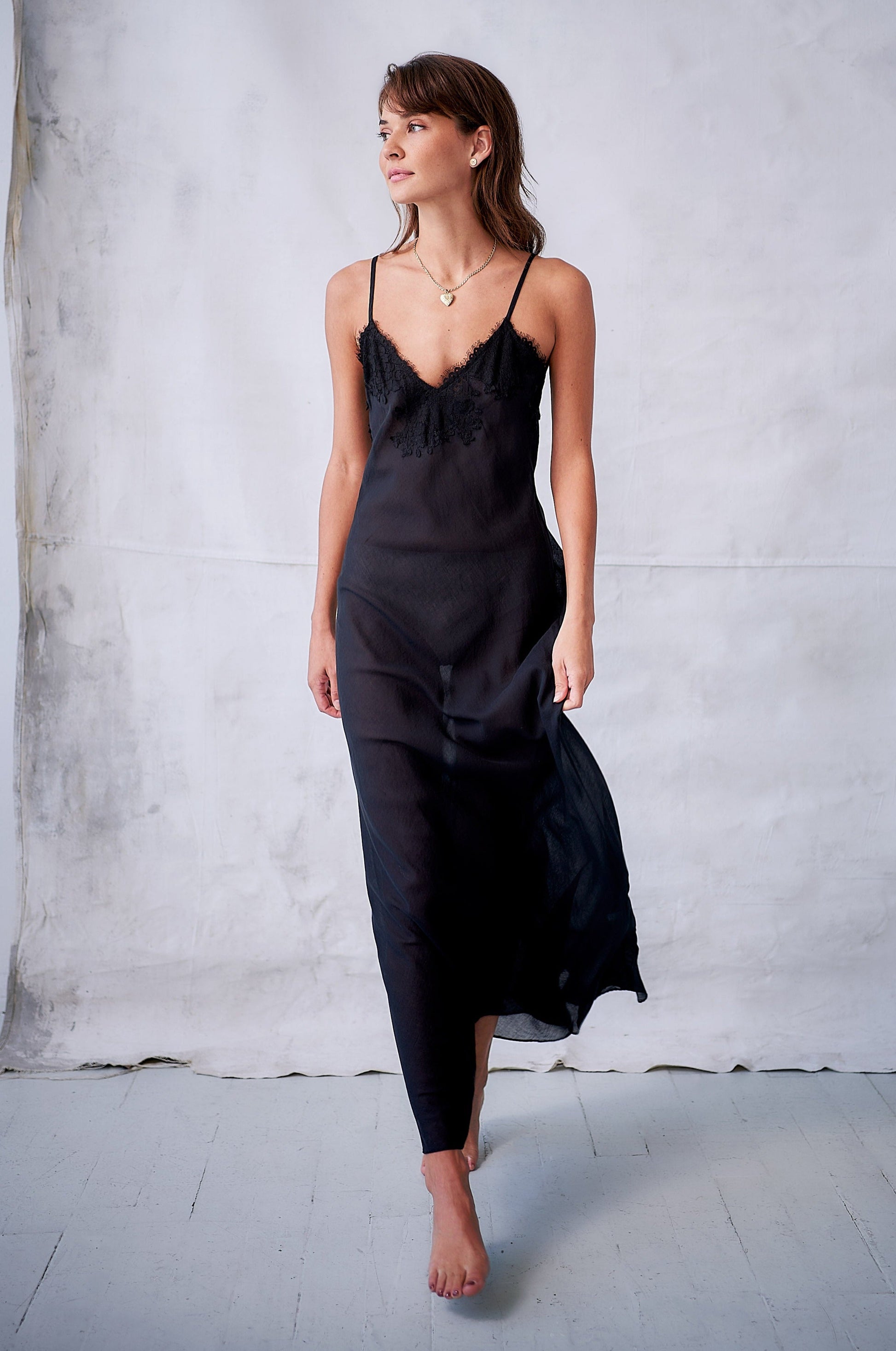 serafina silk dress Helsa Serafina Silk Dress in Black
