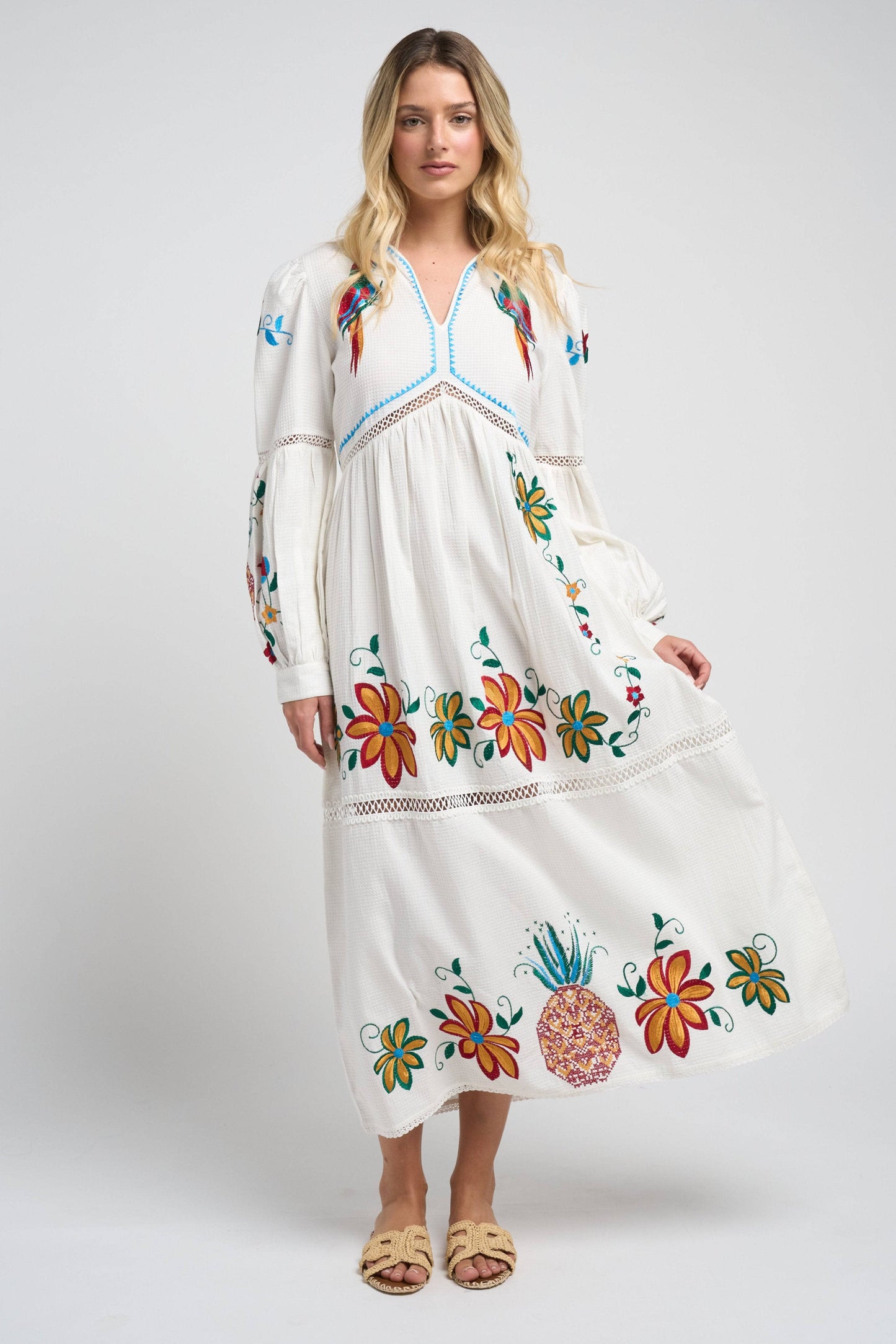 Sofia Parrot Dress