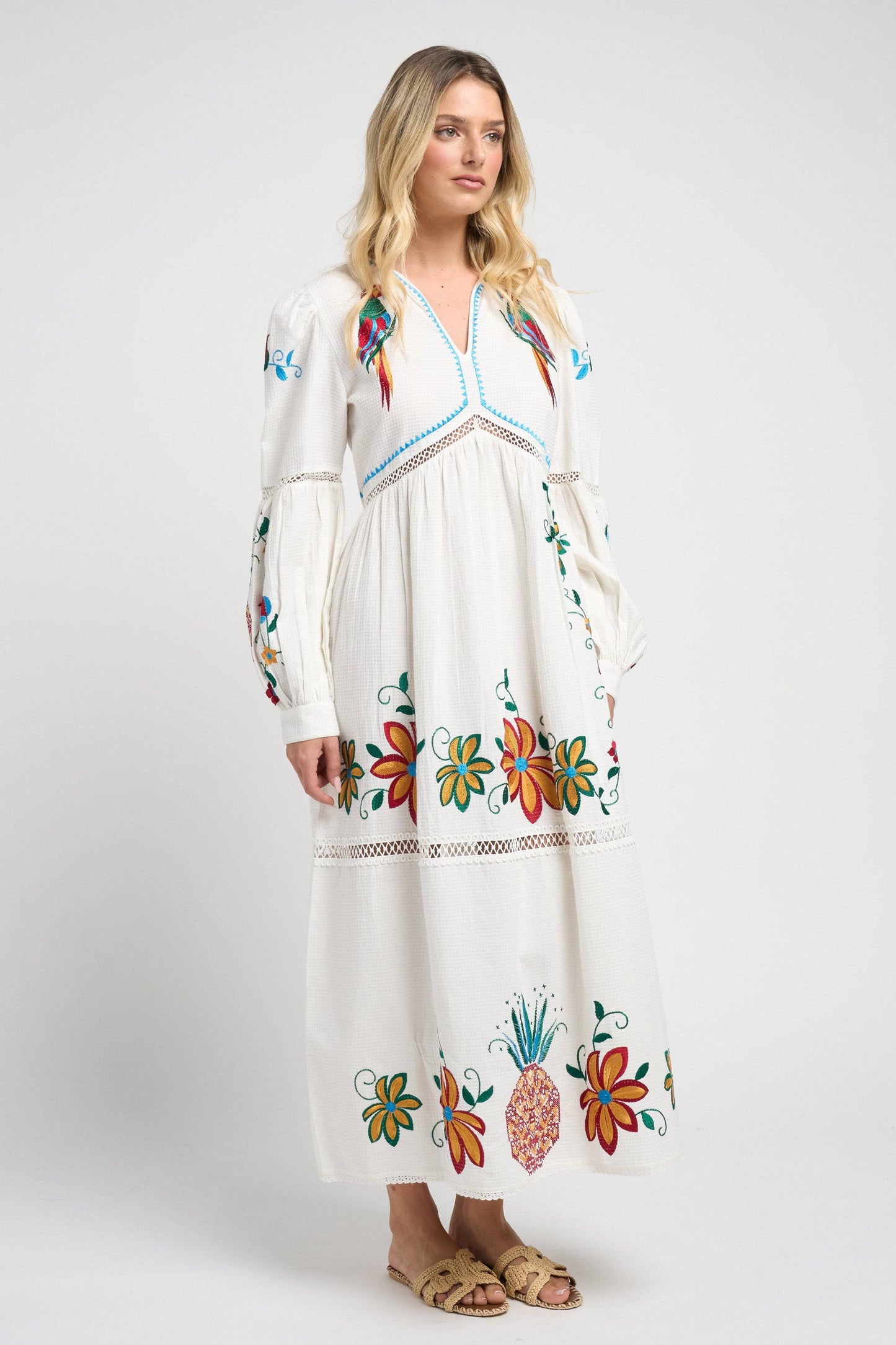 Sofia Parrot Dress