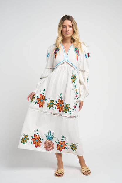 Sofia Parrot Dress