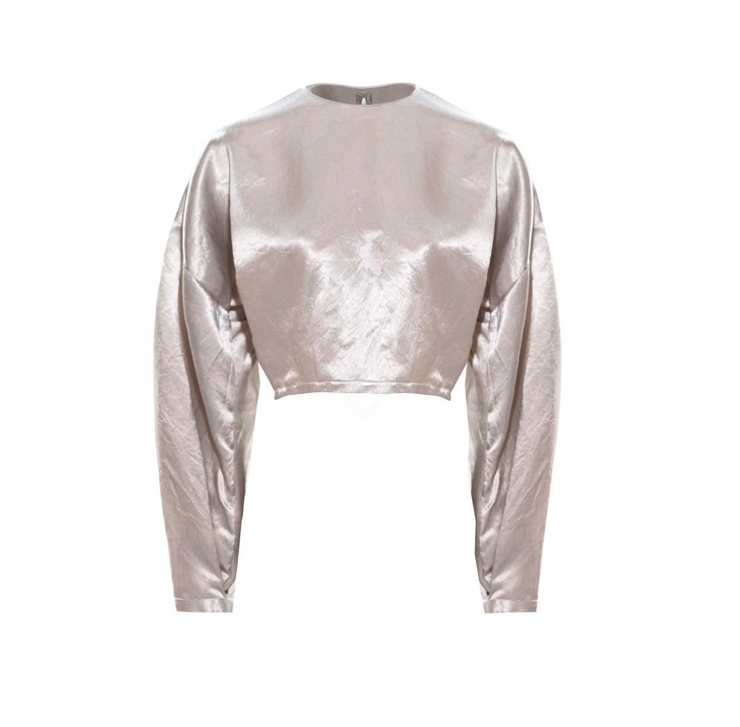 Top corto Sophie Beige – Top corto elegante para mujer